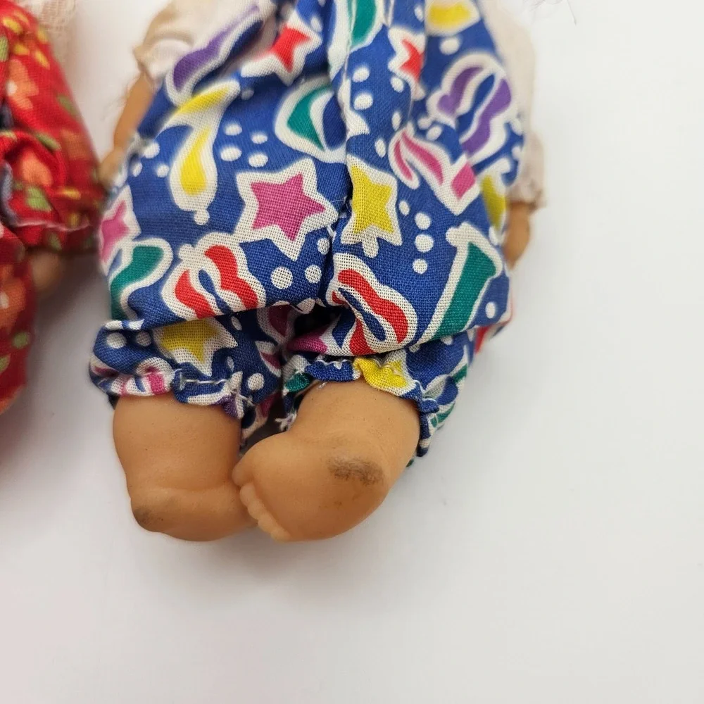Vintage 1994 Cititoy Mini Baby Dolls Lot of 2 – 4